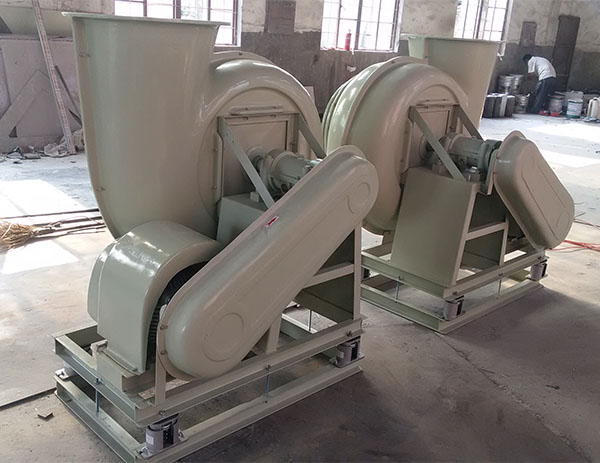 全玻璃鋼風機（C式雙底座、彈簧減震）